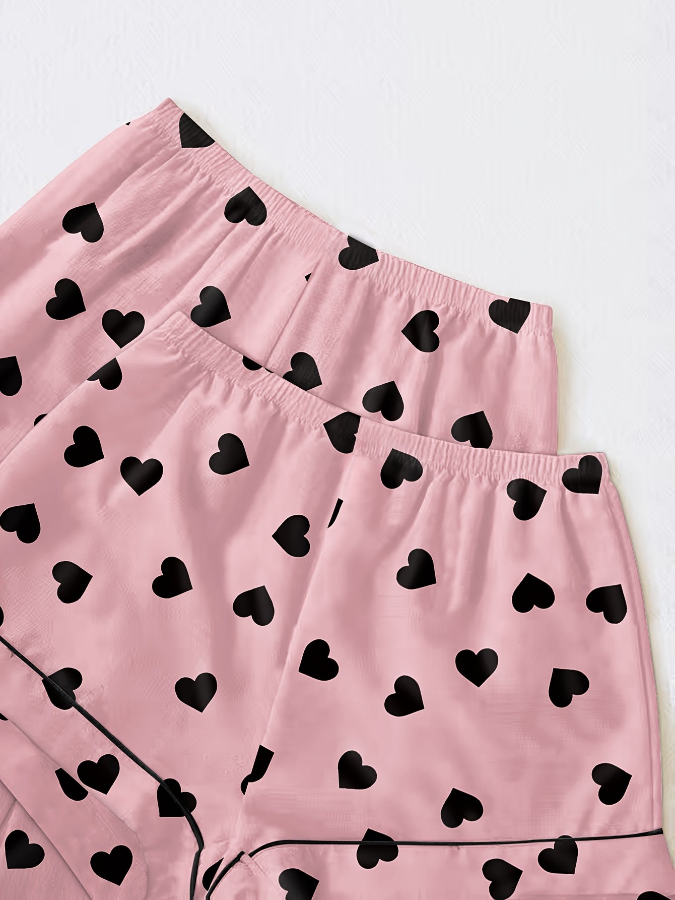 Blush Hearts 3-Piece Cotton Pajama Set 💕✨