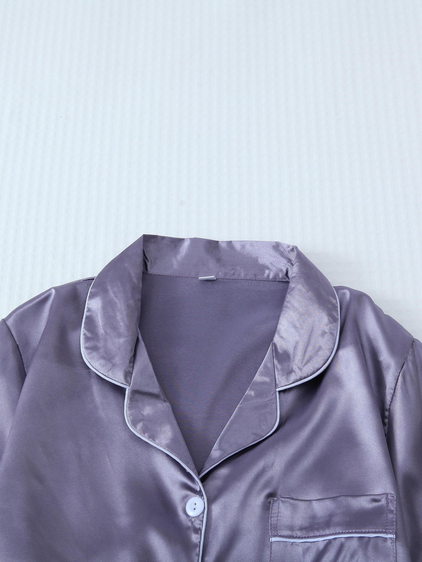 Women’s Satin Pajama Shorts Set – Pack of 3