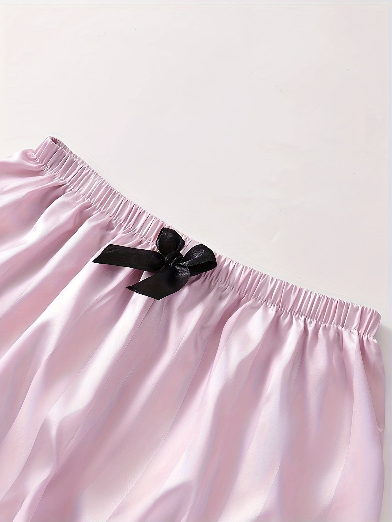 Blush Stripe Satin PJ Set (Combo of 3)